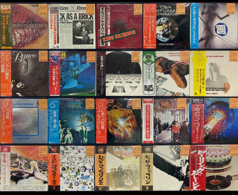 中古/ロック・プログレ】国内帯付多数！新着レコード200枚放出！1/27