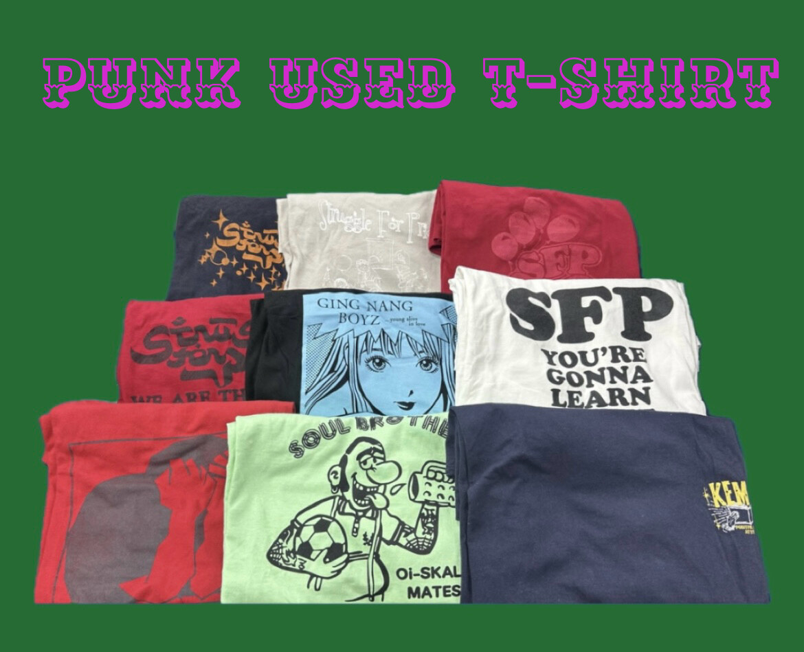 中古Tシャツ/PUNK】STRUGGLE FOR PRIDE や銀杏BOYZなどのTシャツ入荷
