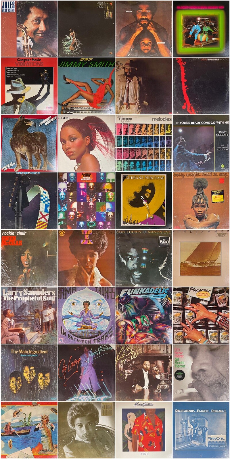 Rare Groove A to Z掲載 Jules Broussard LP 【公式通販】