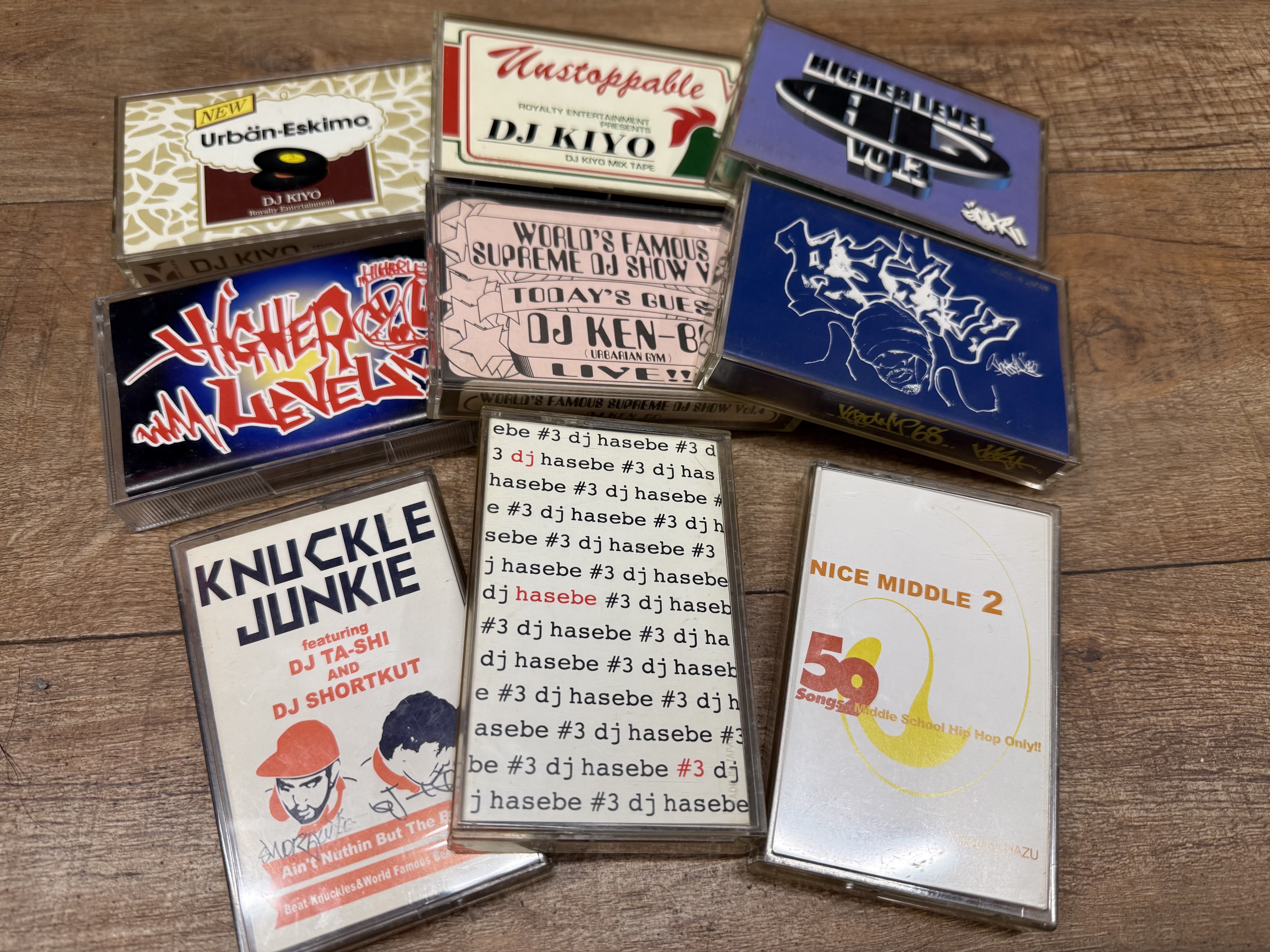 ミックステープまとめ売り　muro denka hasebe t-ace 大宮店からのメリークリスマス！12/24(水) MIXTAPE一挙90本入荷