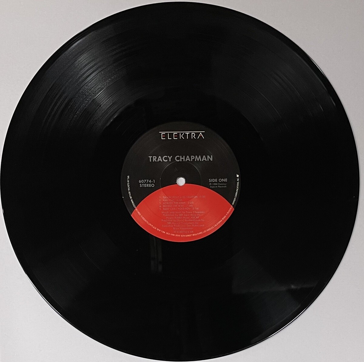 Tracy Chapman 1st LPレコード US盤 1988年