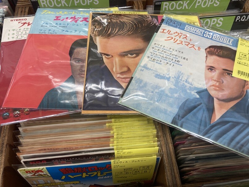 エルヴィスプレスリー 7インチレコード RCA原盤、reissue盤、国内盤 エルヴィスプレスリー 7インチレコード RCA原盤、reissue盤、国内盤