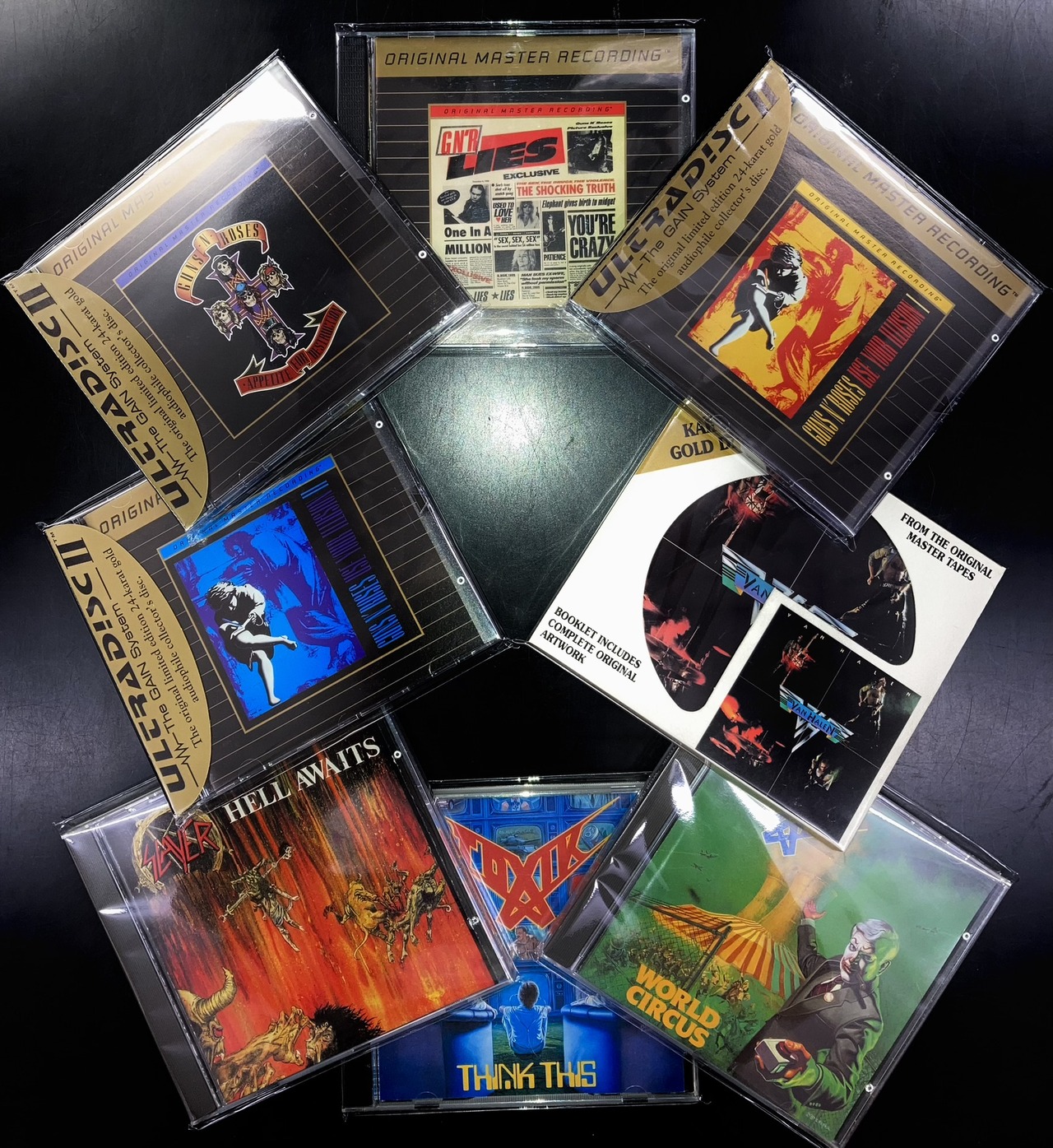 【中古/メタル】GUNS N`ROSE他, MFSL高音質盤 GOLD CDが帯付