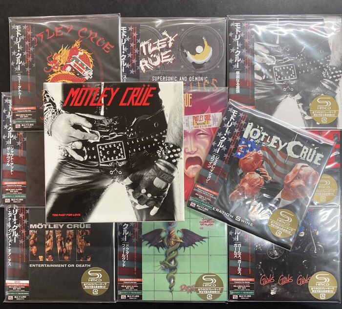 中古CD紙ジャケットBOX/METAL】モトリー・クルーの豪華ボックス付紙