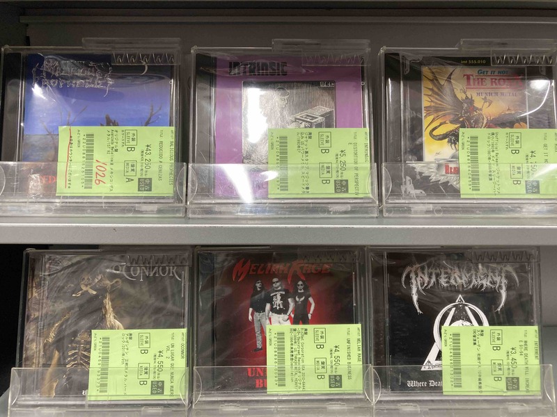 6/16(火) METAL廃盤中古CD入荷情報！ : ディスクユニオン大宮店｜CD