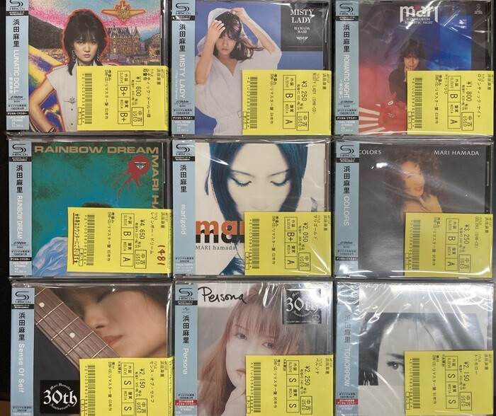中古/日本人メタル】浜田麻里のSHM-CDがまとめて18タイトル入荷