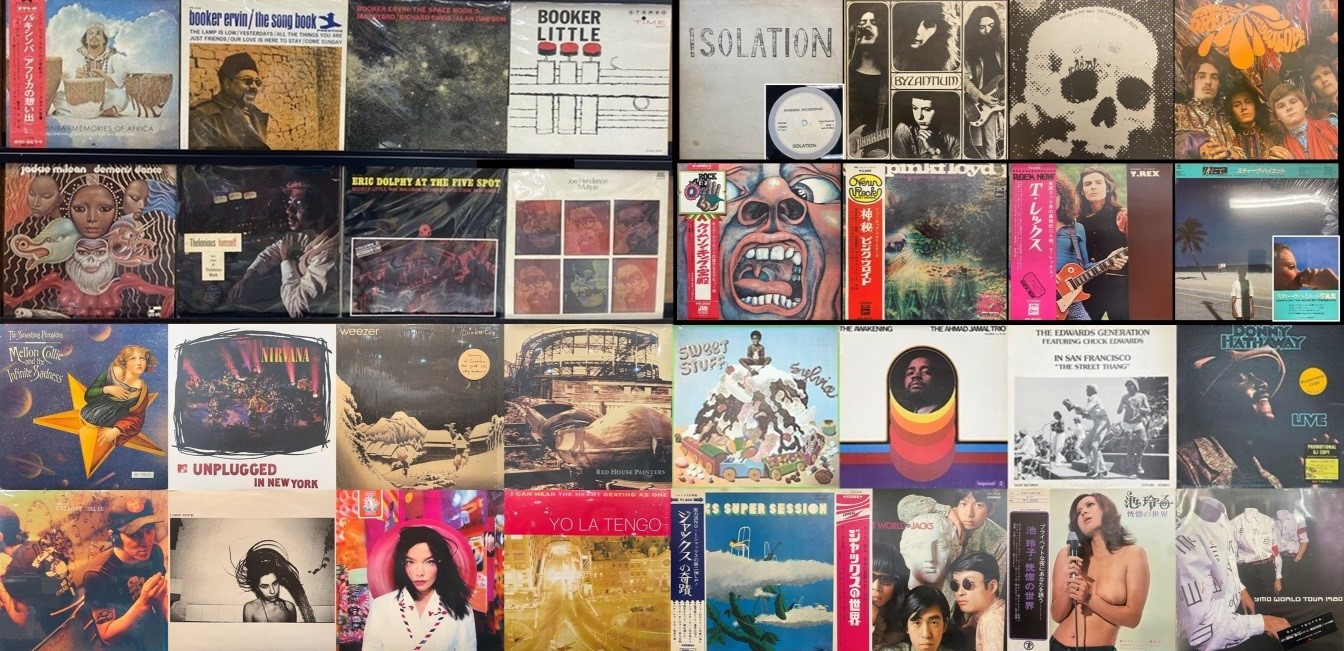 レコード　大量　宮城 オンラインショップに出品致しました。8/2(土)「日本のロック