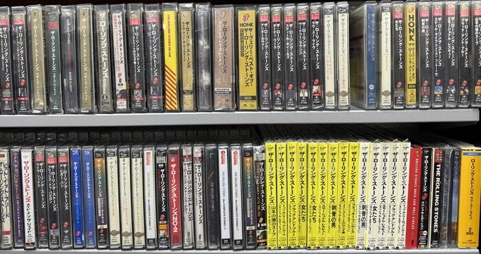 中古/ロック】ローリング・ストーンズのCDまとめて200枚以上大量入荷