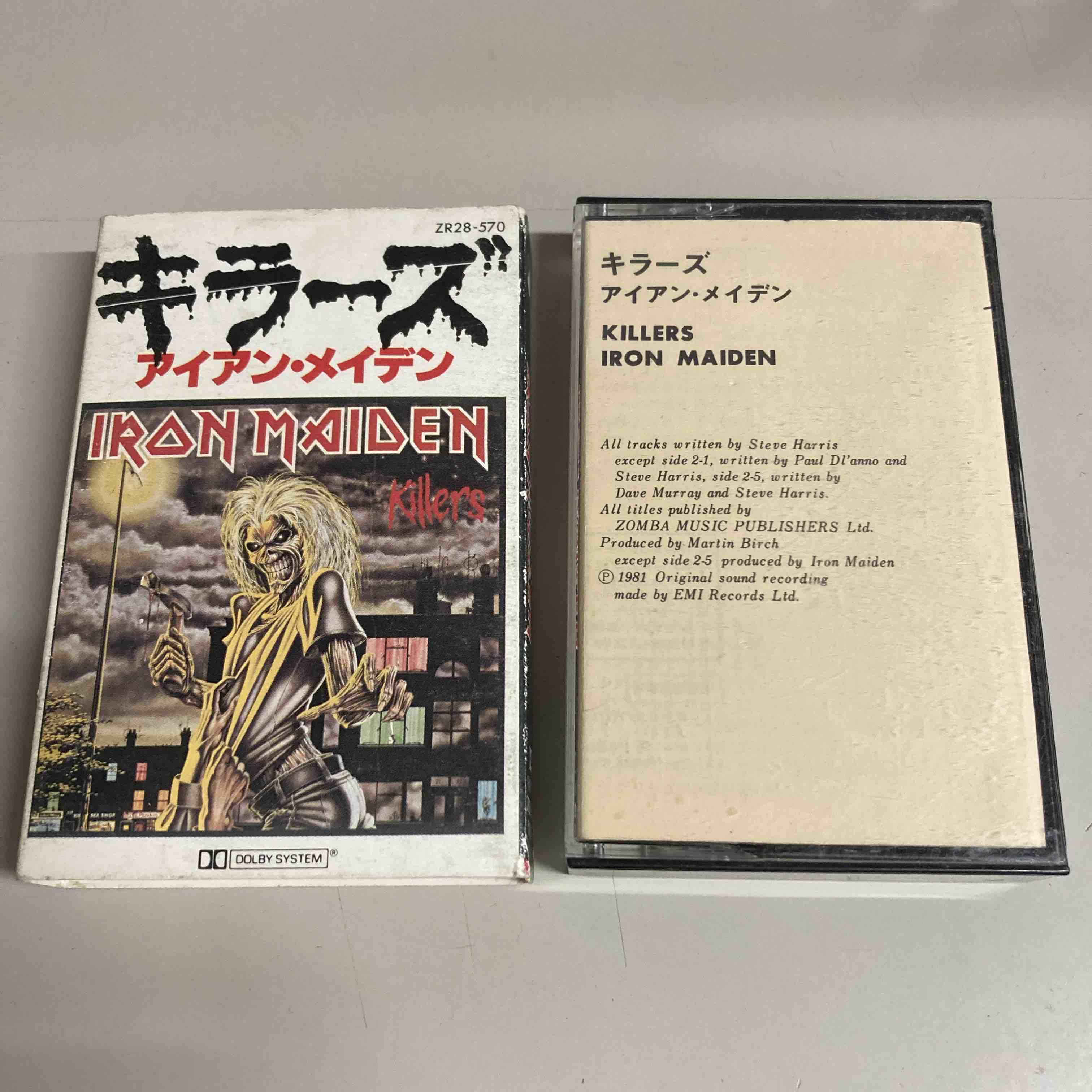 レコード色々 中古カセット/HEAVY METAL】IRON MAIDEN、OZZY OSBOURNEなどの貴重な