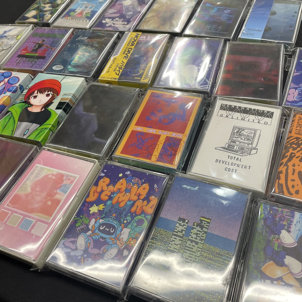 Future Funk Vaporwave カセット まとめ売り Vapor Wave、Future Funkのカセットが約40本纏めて入荷いたし