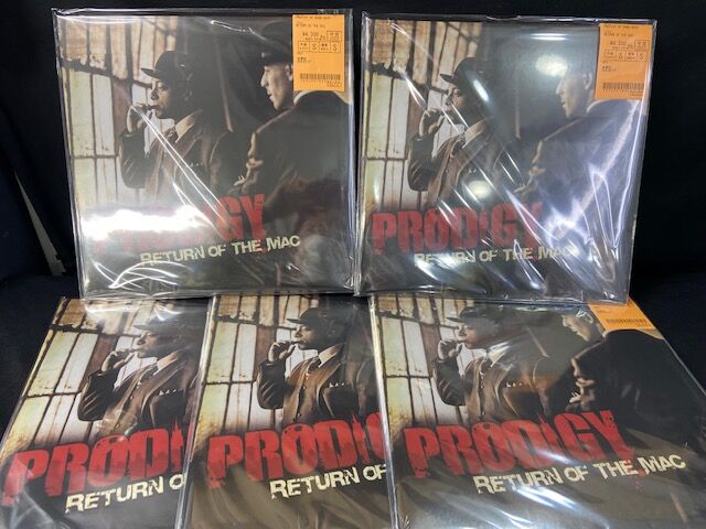 □2/4(土) PRODIGY / RETURN OF THE MAC 中古LP未開封品が5枚入荷