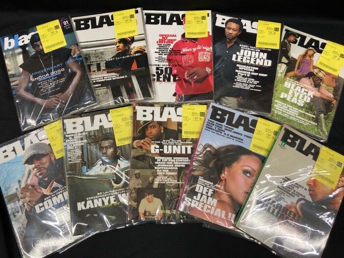 オンライン出品開始しました→11/18 (火) ヒップホップ専門誌｢blast