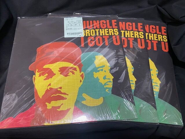 JUNGLE BROTHERS 関連レコードのデッドストックが少量入荷しました