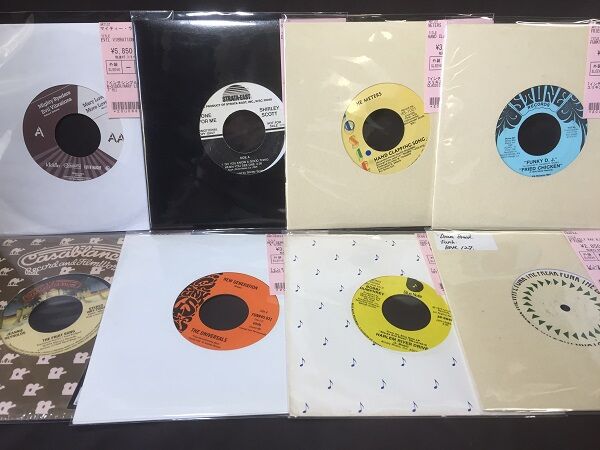 リスト更新！□11/5(土) SOUL / FUNK etc USED 45s SALE