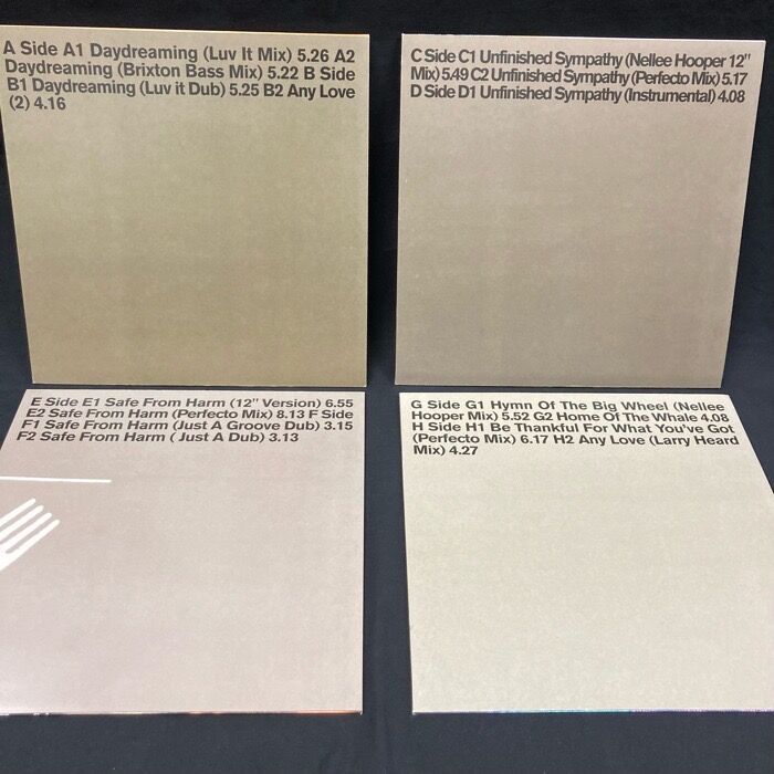 Massive Attack1990〜1998年の傑作12インチ 11枚組激レアBOX SET ピン