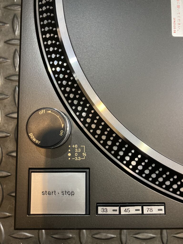 中古ターンテーブル】TECHNICS SL1200 MK4 が入荷しました 中古ターンテーブル】TECHNICS SL1200 MK4 が入荷しました
