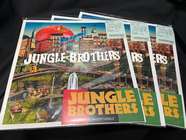 JUNGLE BROTHERS 関連レコードのデッドストックが少量入荷しました