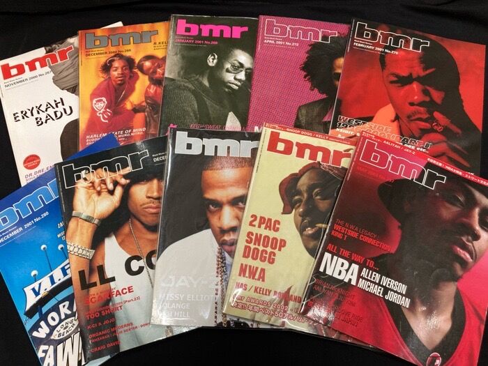 WOOFIN’ bmr BLAST 雑誌 ファッション HIPHOP 31冊 6/22 (月) HIP HOP専門誌｢FRONT｣、｢blast」、「bmr」が中古にて一挙160