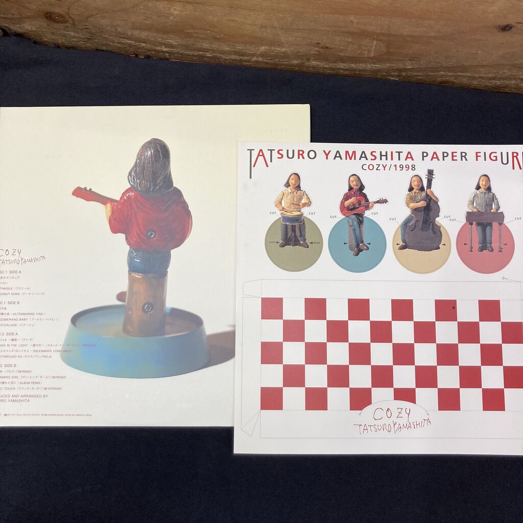 山下達郎の98年リリース、『COZY』LPが入荷致しました 山下達郎の98年リリース、『COZY』LPが入荷致しました