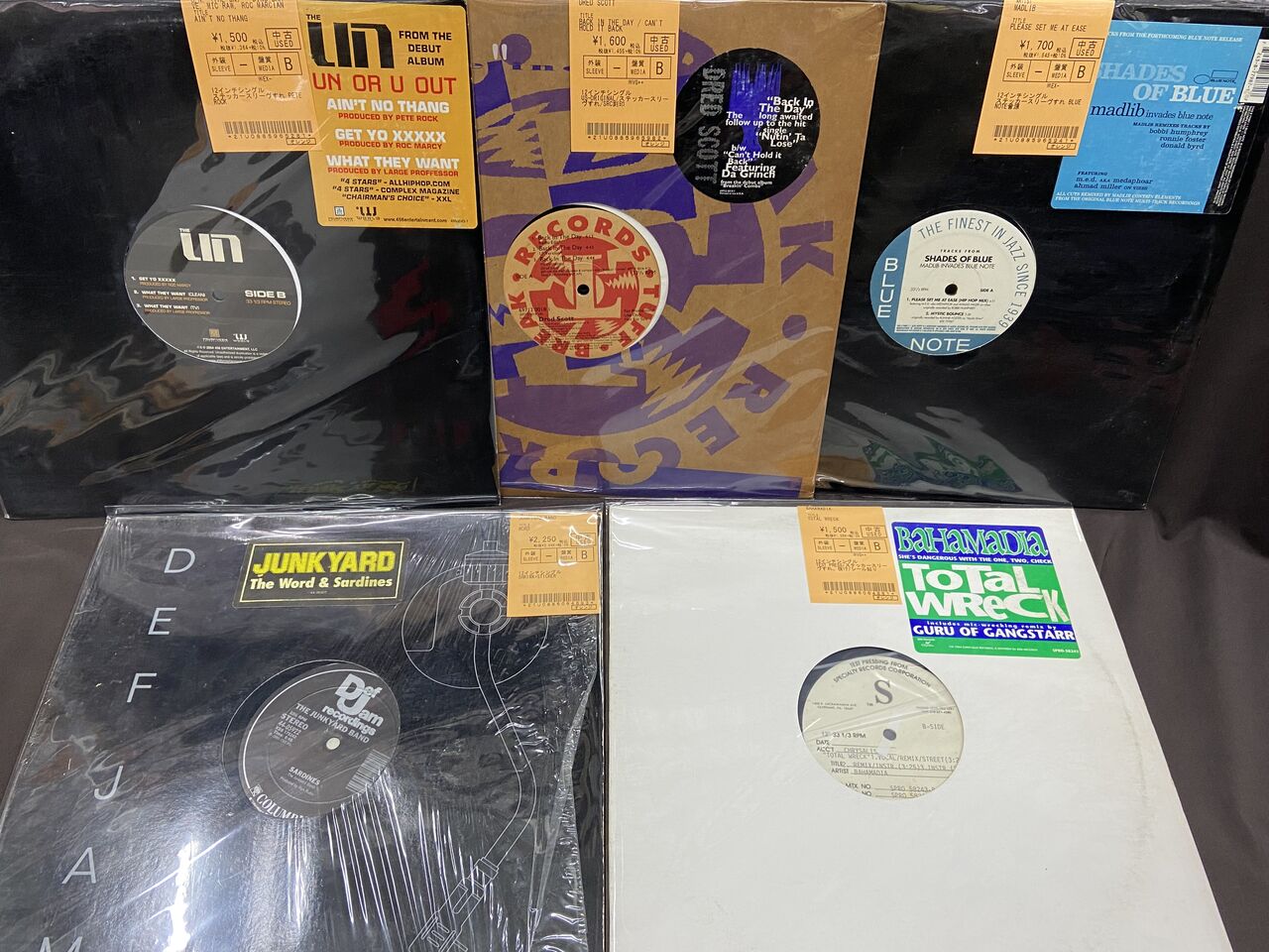オンライン出品開始しました。>>>HIP HOP USED 12インチ オンライン出品開始しました。>>>HIP HOP USED 12インチ