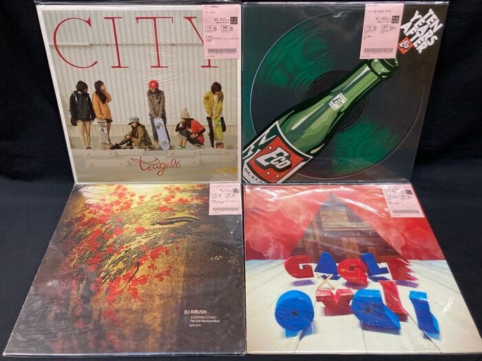 10/5 (日) 日本語ラップ USED RECORD 新入荷情報 : ディスク