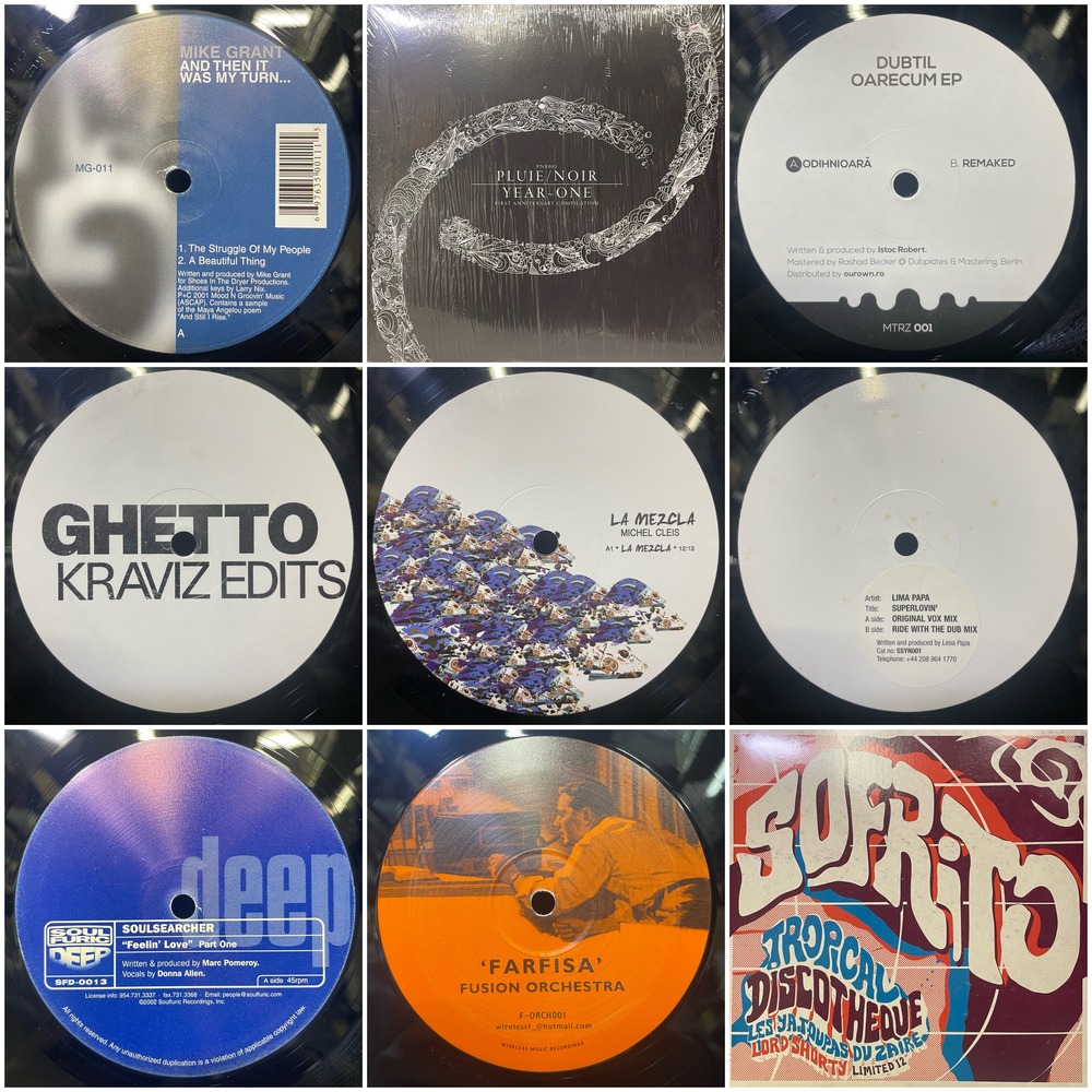 techno/techhouse/minimal中心未使用レコード30枚A techno/techhouse/minimal中心未使用レコード30枚A