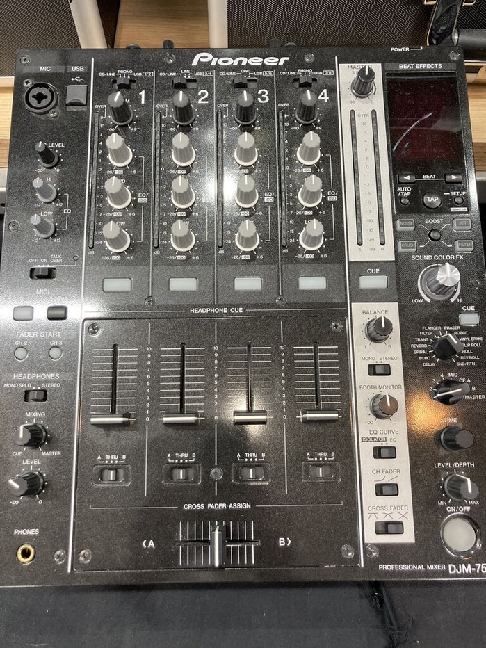 PIONEER DJから「DJM-750」がUSEDとして入荷！ : ディスク