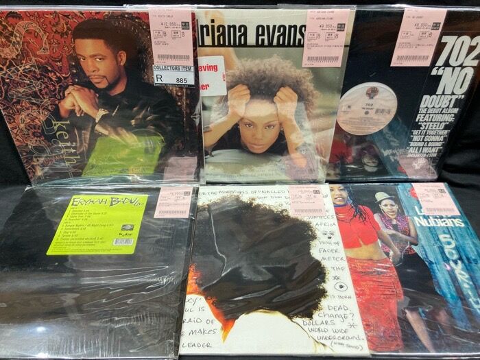オンライン出品開始しました→8/11 (火) R&B USED RECORD 新着入荷情報