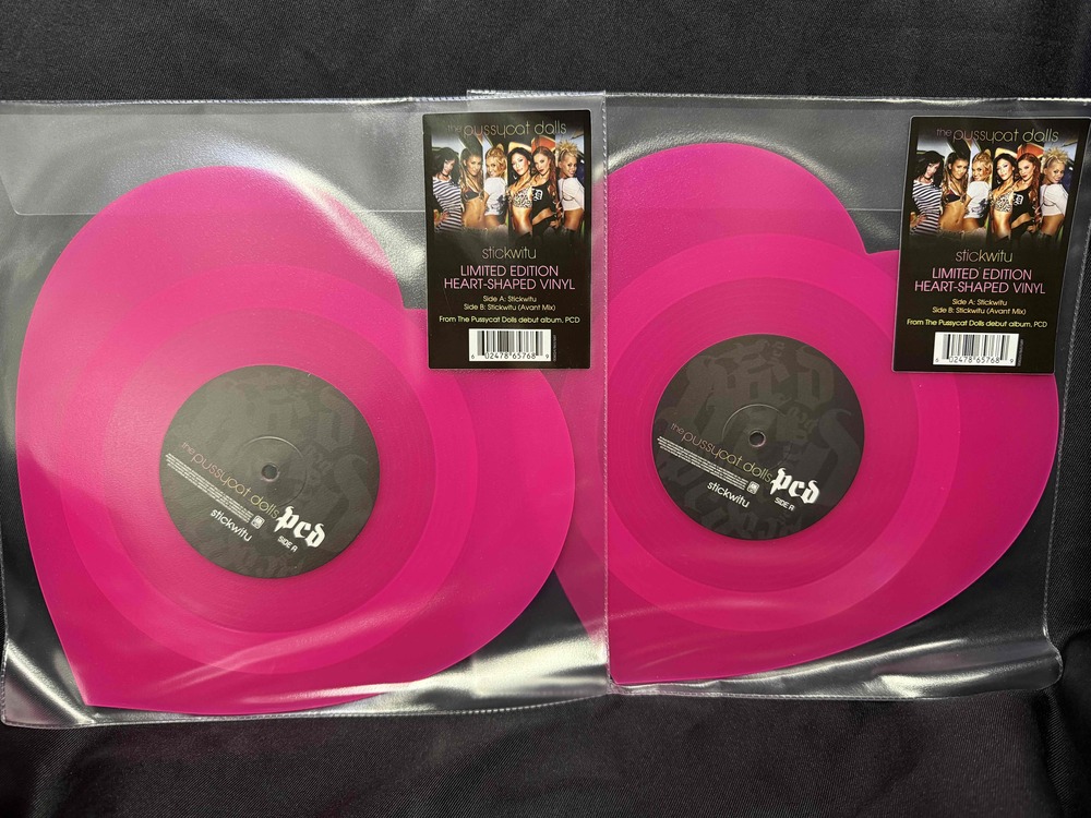 SOLD OUT＞＞＞PUSSYCAT DOLLS / STICKWITU (HEART-SHAPED PINK VINYL