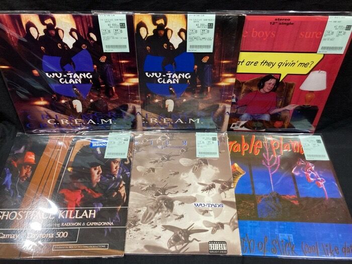 オンライン出品開始しました→2/17 (火) HIP HOP 12インチシングル