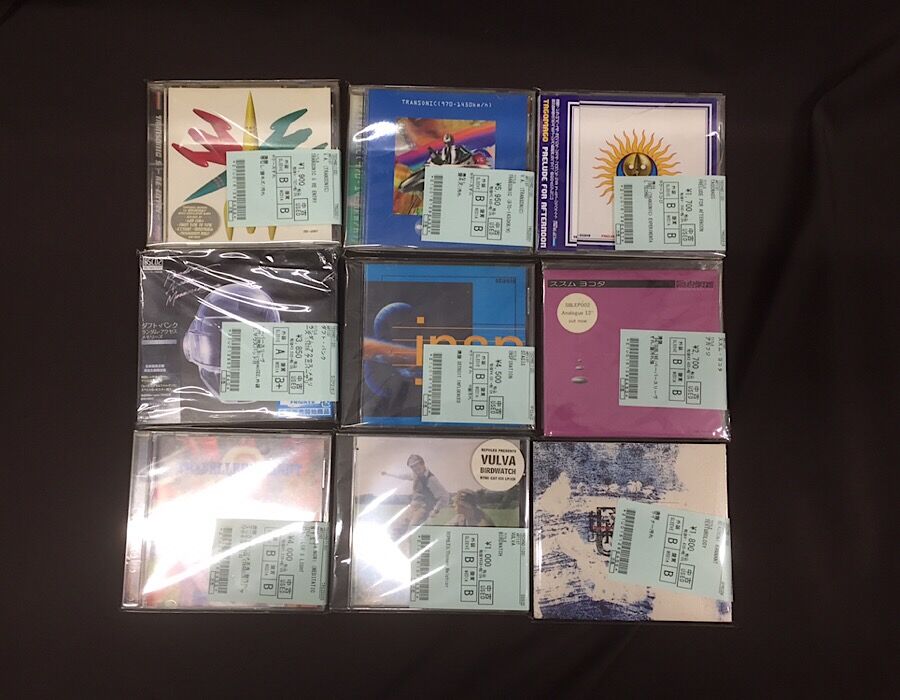 TRANSONIC、MUSHROOM NOW!、YOKOTA SUSUMUなどTECHNO/HOUSE USED CD 70