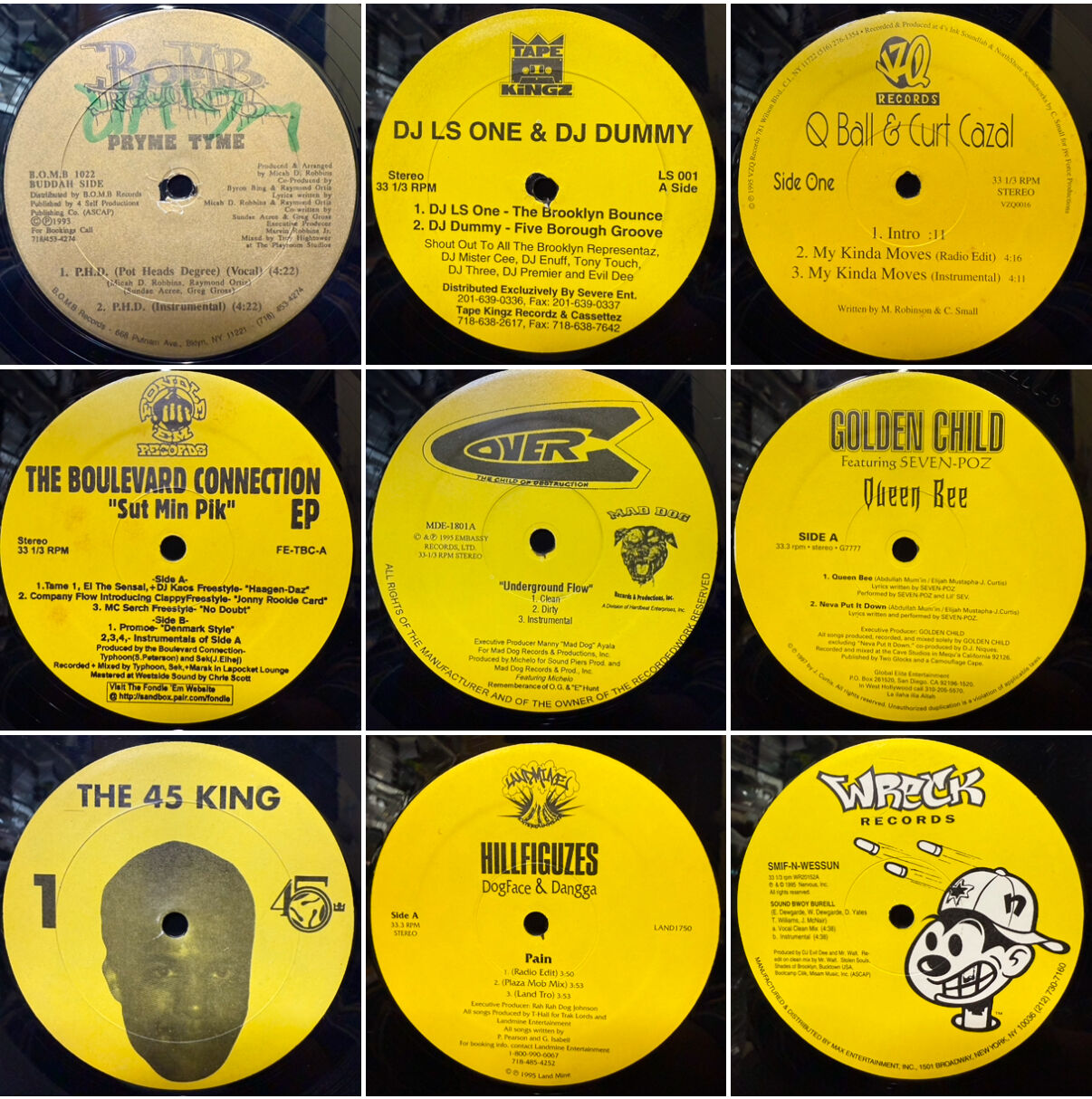 オンライン出品いたしました→□5/3(土) HIP HOP USED 12INCH