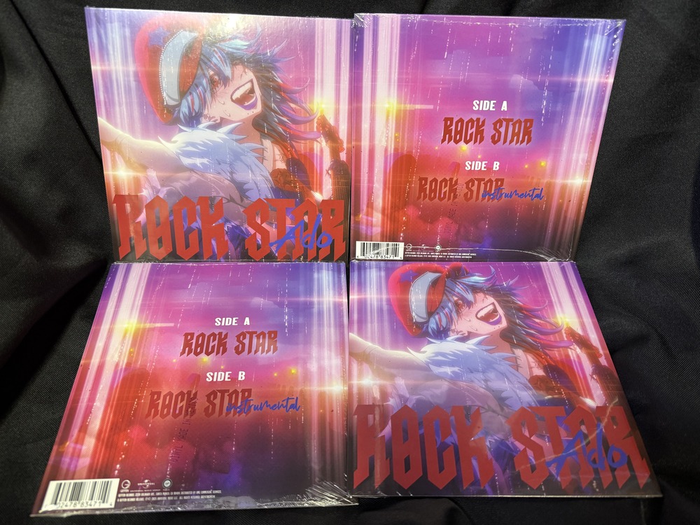 □6/19(金) Ado / ROCKSTAR 7インチシングルが未開封品で4枚入荷