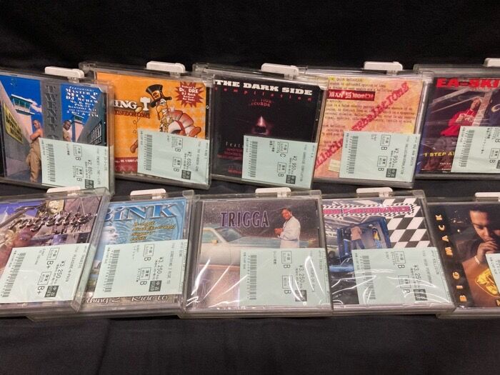 □7/10 (金) GANGSTA RAP USED CD 一挙750枚オーバーの緊急大量放出
