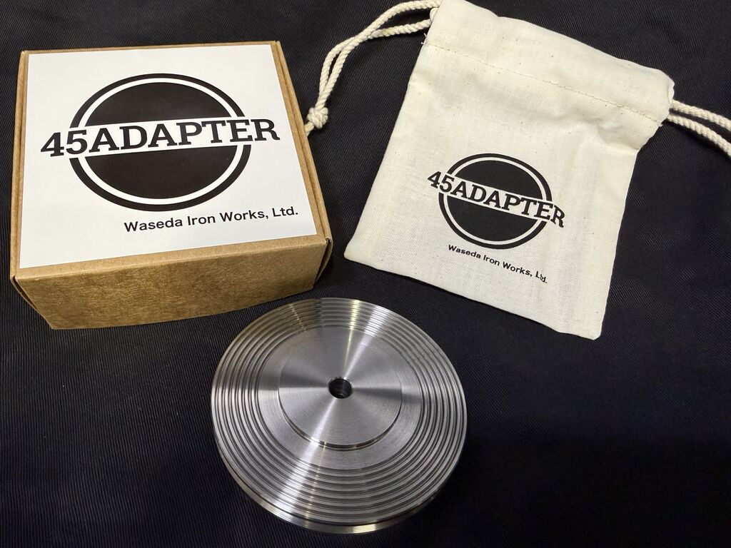 WASEDA iron works DJ用　スタビライザー 今回当店入荷分は完売いたしました。□4/1(水)レコード愛好家必見