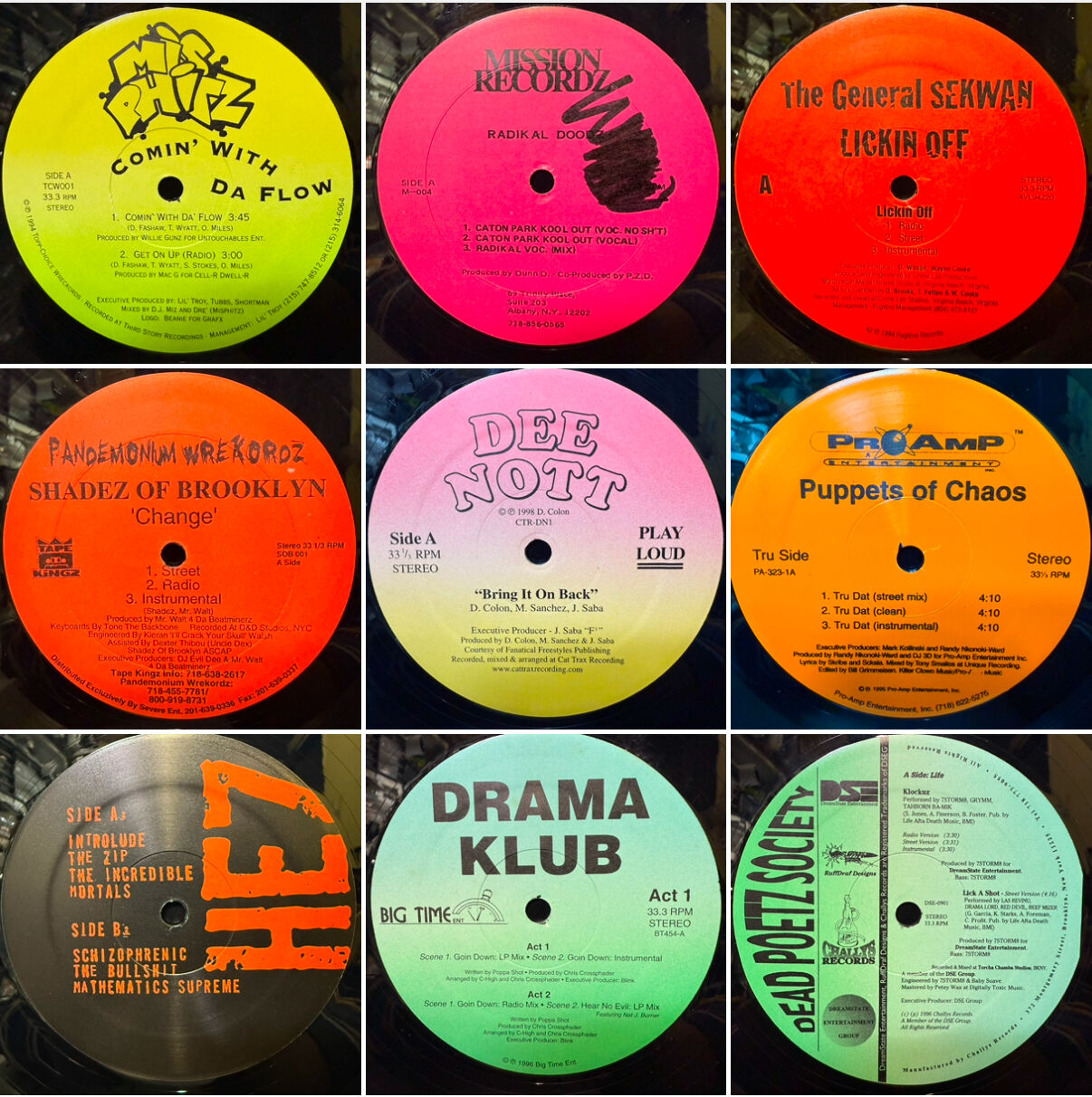 90's HIPHOP 12inc 30枚set オリジナル盤 オンライン出品いたしました→□5/3(土) HIP HOP USED 12INCH