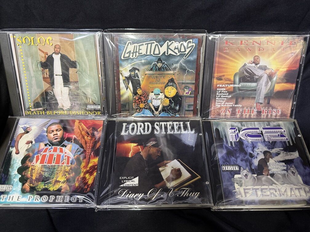 オンライン出品いたしました→□6/14(土) GANGSTA RAP USED CD