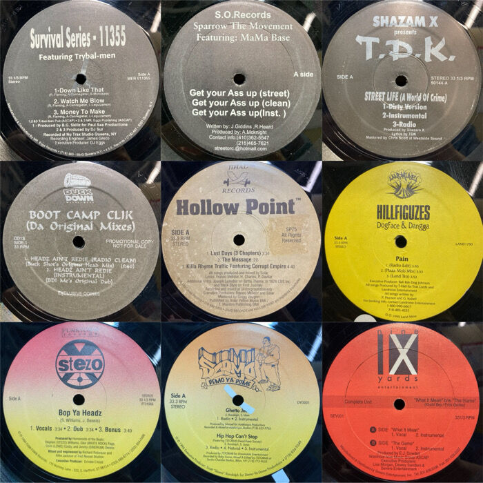 HIP HOP / UNDERGROUND 12inch 20枚まとめ売り HIP HOP / UNDERGROUND