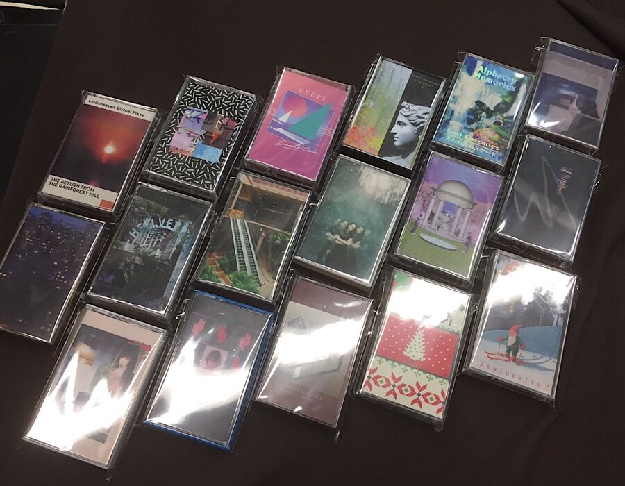 TIGER BLOOD TAPES、PACIFIC PLAZAなどVAPORWAVEの有名レーベルの
