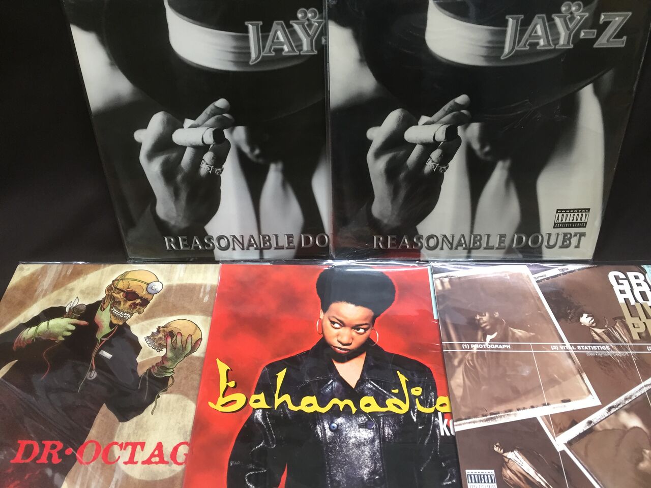 Bahamadia Kollage US promo 2LP Clean