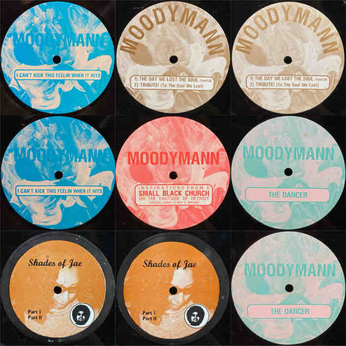 DETROITの至高、MOODYMANN同盤多数入荷！12INCHシングル、名盤「Black