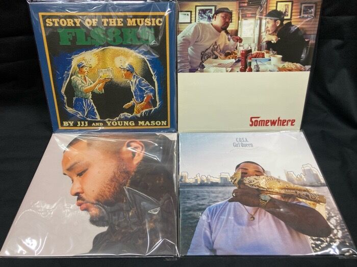 オンライン出品いたしました→□12/13(土) 日本語ラップ USED レコード