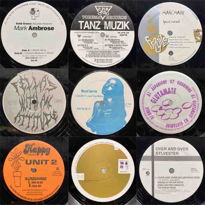 ジャンク レコード まとめ売り 80枚くらい House Techno など