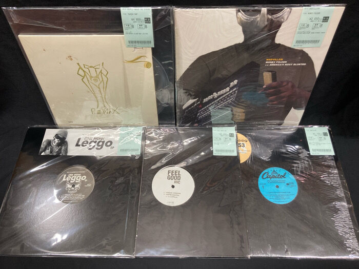 90's HIPHOP レアUSオリジナルPROMO盤12in＆LP10枚set 9/20(土) HIP HOP/G-RAP USED 12・10INCH SINGLE 新入荷情報