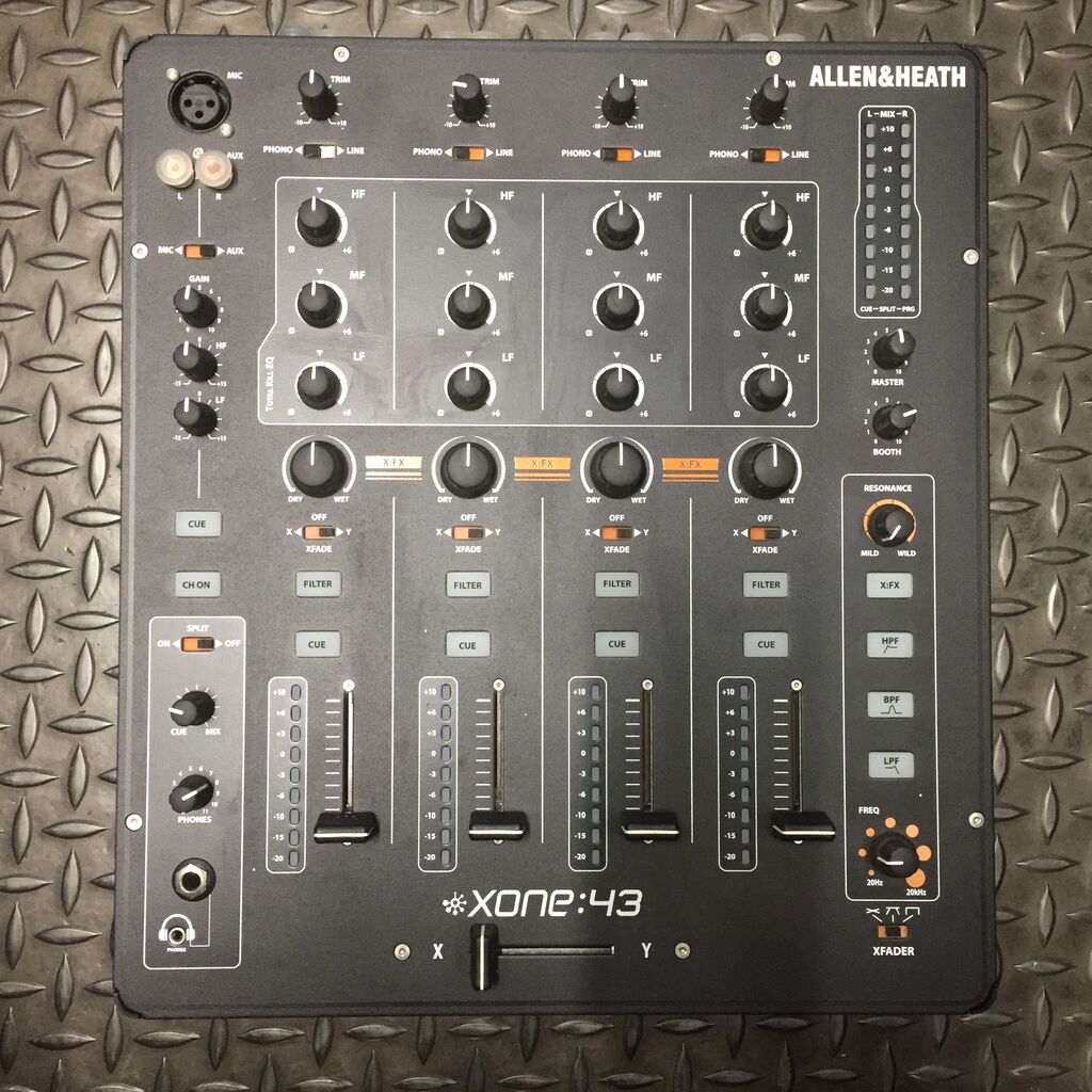 中古機材】ALLEN&HEATH からXONE:43が入荷!! : ディスク 中古機材】ALLEN&HEATH からXONE:43が入荷!! : ディスク