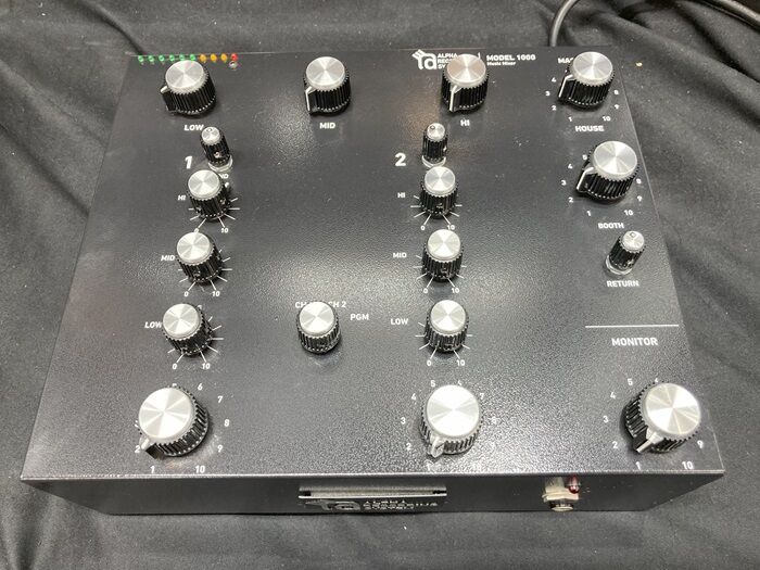 ALPHA アルファ MODEL9100BローリーDJミキサー今だけ値下げ MODEL1100STD Music Mixer - ARS-DIRECT JP