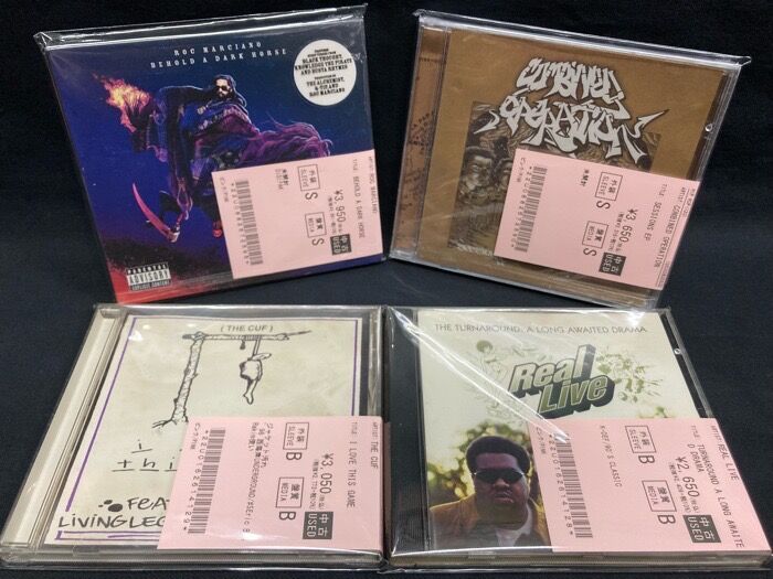 HIPHOP CD セット 中古HIP HOP/CD】UNDERGROUND HIP HOPの希少CDが入荷しました