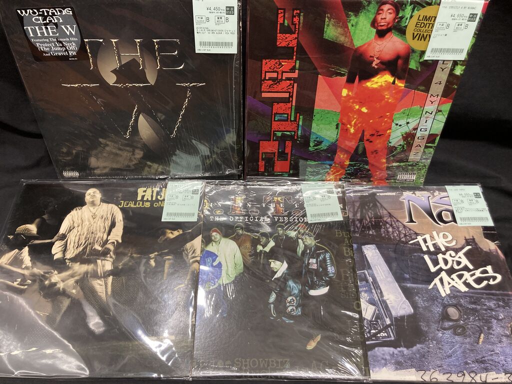 オンライン出品いたしました→2/22 (日) HIP HOP USED LP RECORD 新