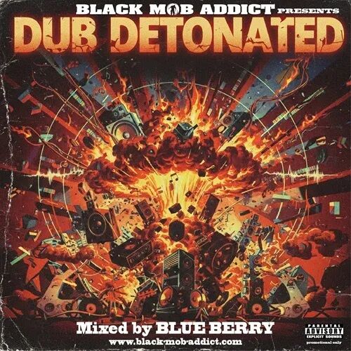 BLUE BERRYによる最新ミックス「DUB DETONATED (CD-R)」を入荷致しまし