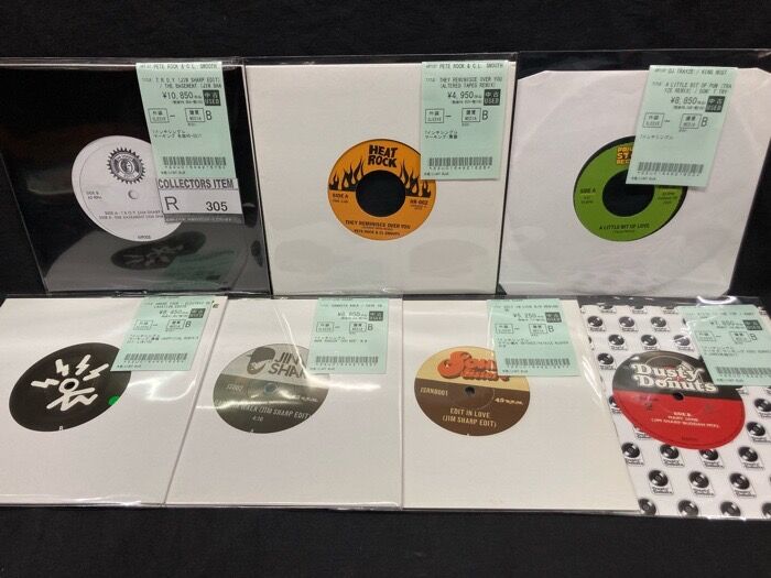 オンライン出品いたしました→2/21 (土) USED 7インチシングル 新入荷